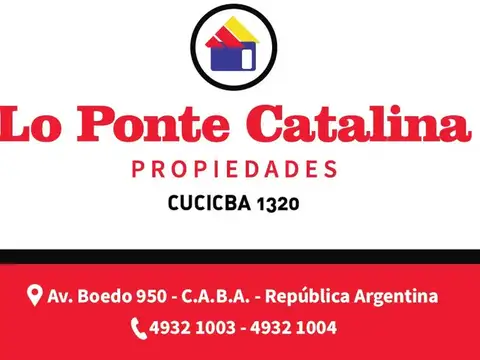 Departamento monoambiente en VENTA -Zona Caballito-