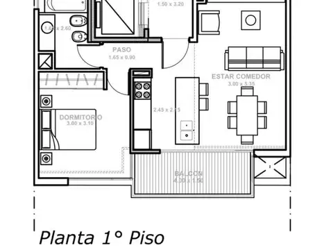 Departamento en Venta en Lanus, USD 75.000