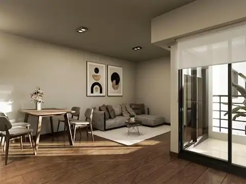 Departamento Monoambiente con 1 baño