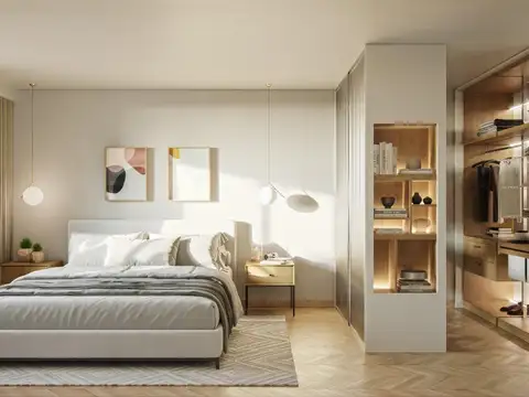 Departamento 3 ambientes con 2 baños