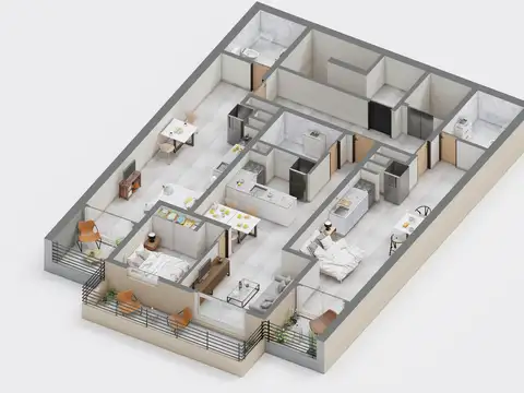 Departamento en Venta en Centro, USD 90.793