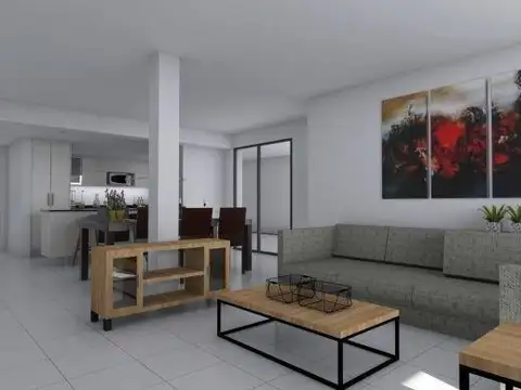 Depto Tipo Casa 4 ambientes con 2 baños