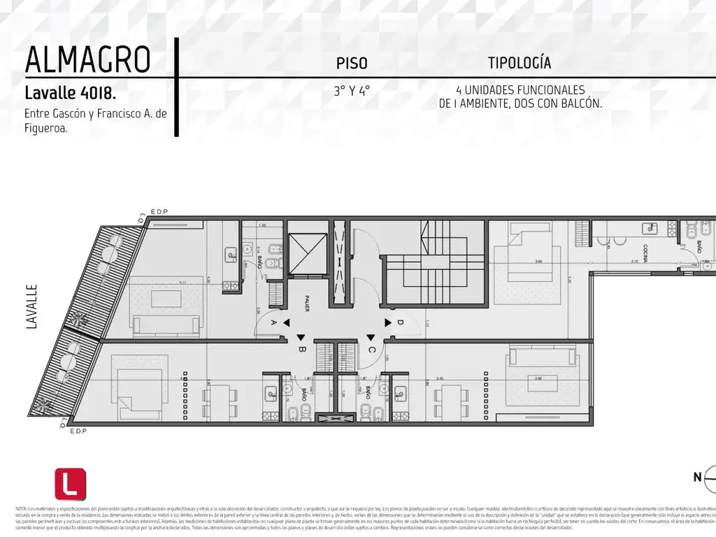 Lavalle Plaza en Almagro