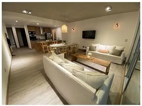 Departamento Venta Pinamar 3 Ambientes Equipado. Vista y salida al mar