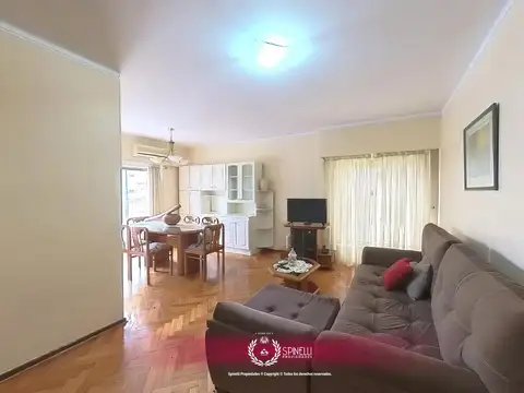 Alquiler con muebles departamento semipiso 4 ambientes 99m² con balcón al frente en Almagro