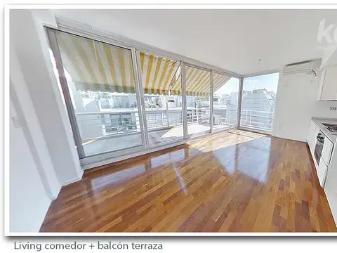 2 Amb.   con balcón terraza - Recoleta - Capital Federal