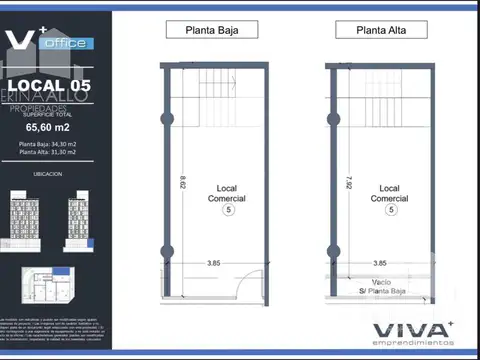 LOCAL VIVA + OFFICE - CAMACUA 309