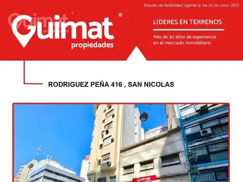 Terreno en Venta en Monserrat, USD 595.000