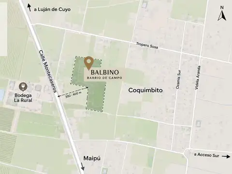 Montecaseros  al 3100
