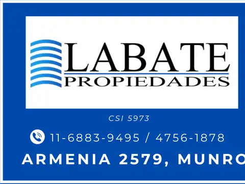 Departamento tipo casa en venta en Munro