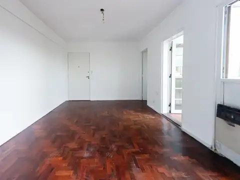 DOS AMBIENTES CON VISTA ABIERTA  EN ALMAGRO