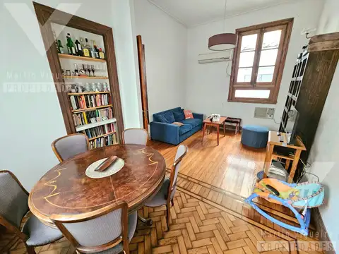 PH en  Almagro con bella terraza propia. Corrientes y A. Figueroa. Bajas expensas.