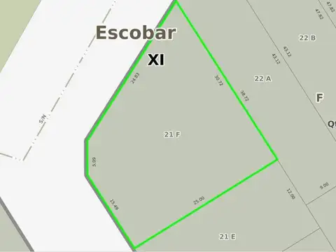 Terreno en venta - 611Mts2 - Loma Verde, Escobar