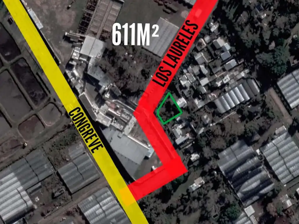 Los Laureles e/ Los Abedules y Congreve