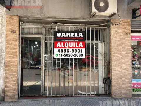 Local en Alquiler en Almagro Gascon al 800  28 mts. Alquiler $600.000 Expensas Bajas$70.000
