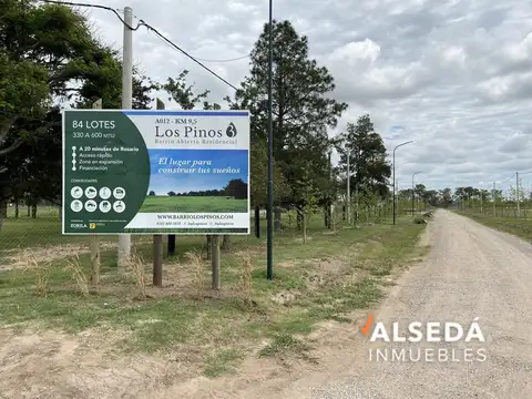 TERRENO VENTA LOS PINOS 3 PIÑERO ROSARIO
