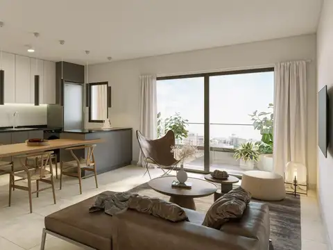Av. Belgrano 3588 6° C - Almagro - 2 ambientes con balcón amplio en construcción