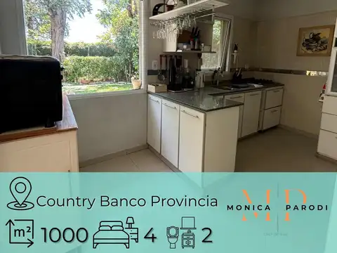 EN VENTA CASA EN COUNTRY BANCO PROVINCIA, FRANCISCO ALVAREZ