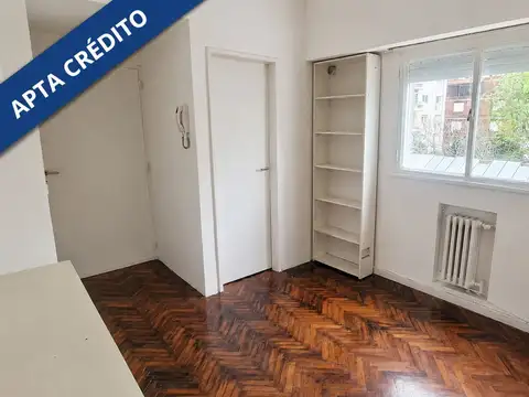 MONOAMBIENTE EN VENTA EN RECOLETA APTO CRED