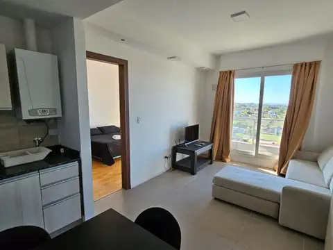 Alquiler Temporal - Tango Victoria 9 D. Depto de un dormitorio con balcón y vistas al rio y Lag...