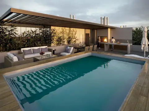 Departamento 3 ambientes con 2 baños