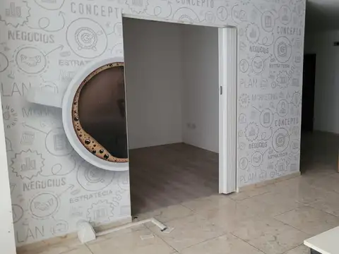 Oficina 3 ambientes con 2 baños