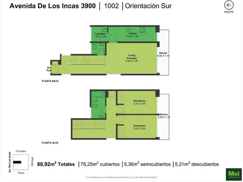 Av De Los Incas 3900, Piso 10