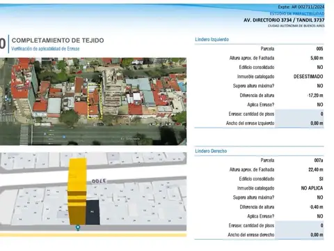 Av Directorio al 3700