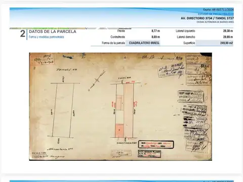 Terreno en Venta en Parque Avellaneda, USD 450.000