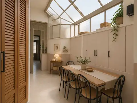 Depto Tipo Casa 4 ambientes con 1 baño