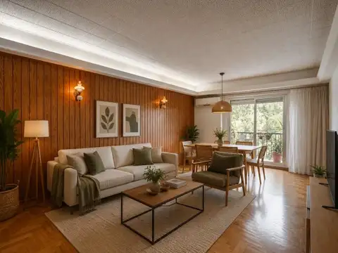 Departamento de 3 Ambientes con balcón en Villa Devoto - Orientación Norte
