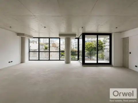 Oficina en ALQUILER en Belgrano. Seguridad. Balcon