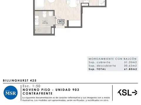 Departamento en Venta Apto profesional