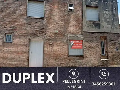 Dúplex buena ubicación 