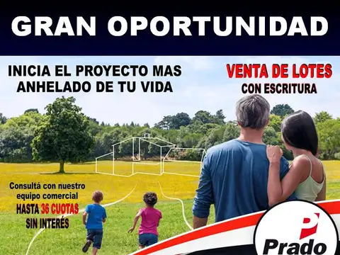  Lotes en Venta - Barrio Parque Sicardi (La Plata - Bs.As.)