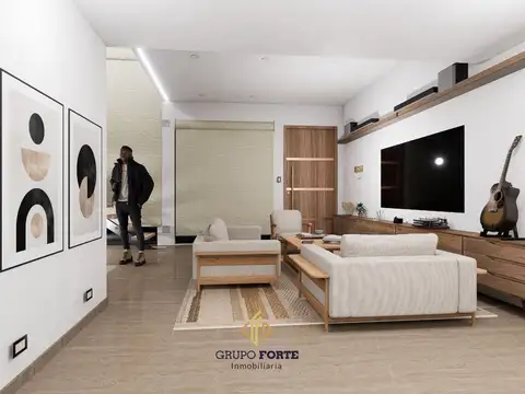 Casa 4 ambientes con 2 baños