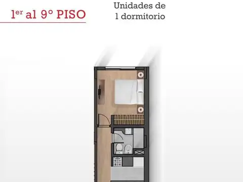 Departamento en Venta en Abasto, USD 75.000