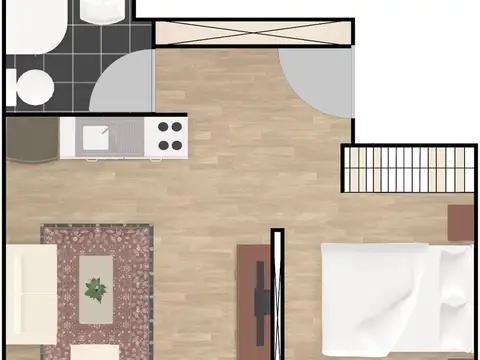 Departamento en Venta de Monoambiente
