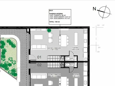 Casa en Venta de 2 dormitorios