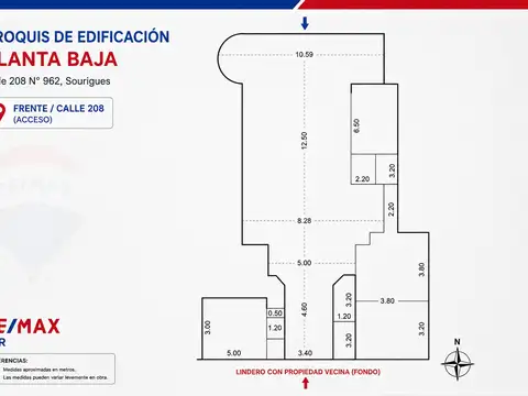 Casa 4 ambientes con 2 baños