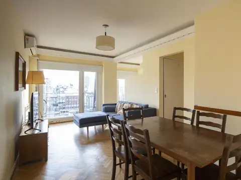 Departamento en  Recoleta 4 ambientes luminoso piso alto