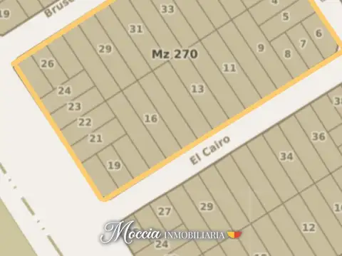 Bruselas esquina Bariloche