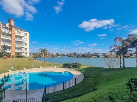 Venta Departamento 3 dormitorios con dependencia jardin y vista al lago Portezuelo Nordelta