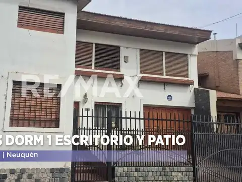 Casa 3 dorm 1 escritorio y patio, B° Huiliches