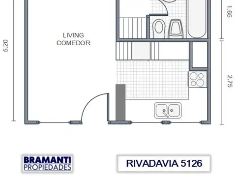 Rivadavia 5126 , Piso 21