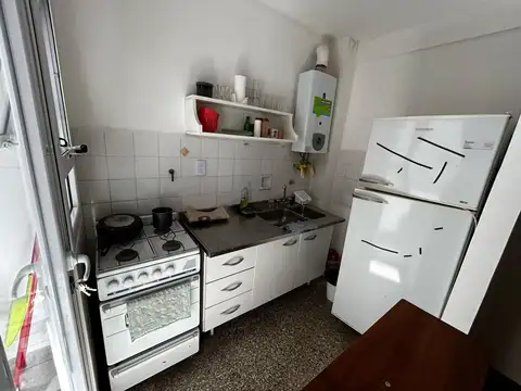 Departamento 2 ambientes con 1 baño