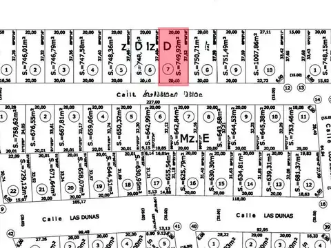 LOTE 7 EN BARRIO PARQUE RESERVA DARWIN - PEHUEN CO