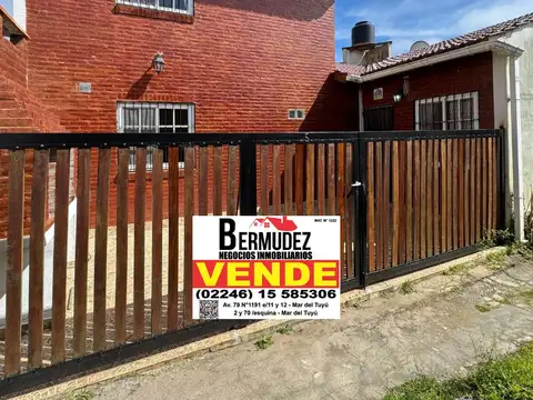 Venta Chalet 3 Ambientes En Mar Del Tuyu Calle 90 Entre 1 Y 2 A Mts Del Mar