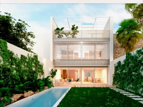 Estrene Casa en Alquiler 4 ambientes 3 suites Pileta jardin River Nuñez limite Belgrano Chico