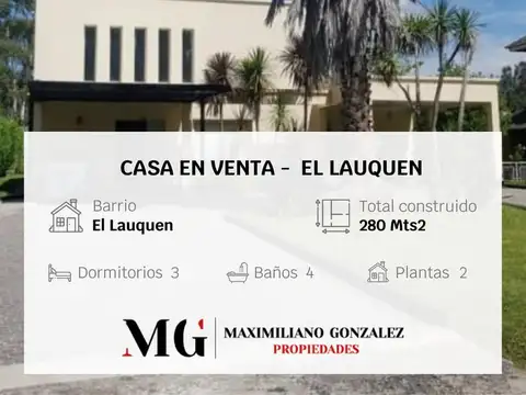 Casa Venta El Lauquen Esteban Echeverría